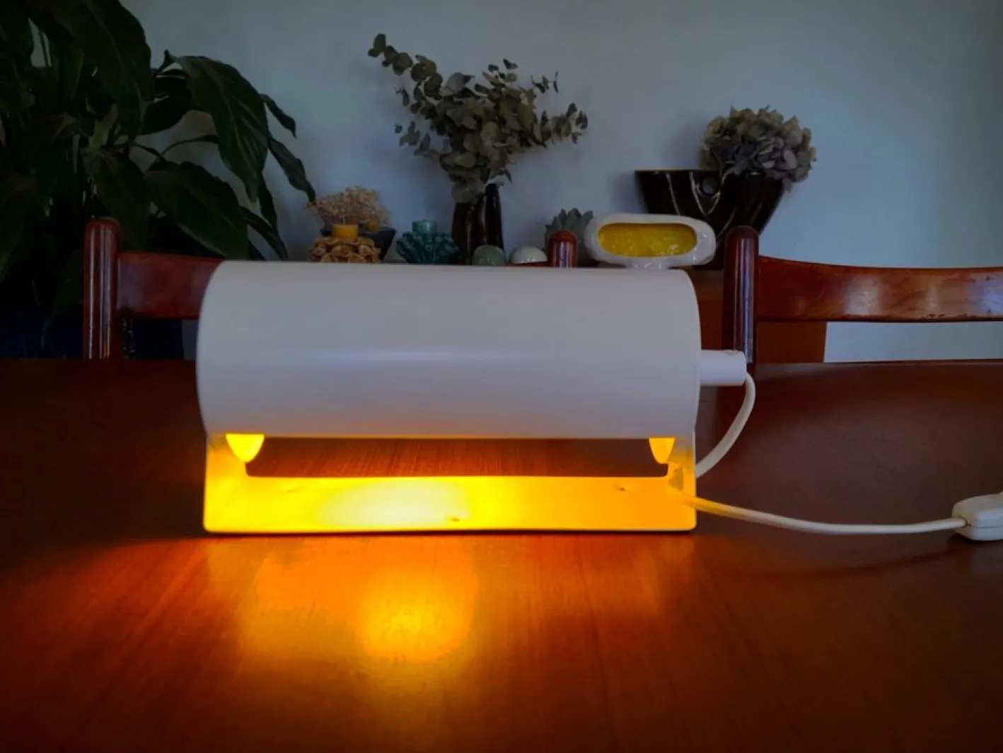 Weiße Lod Wandlampe von IKEA, 1986
