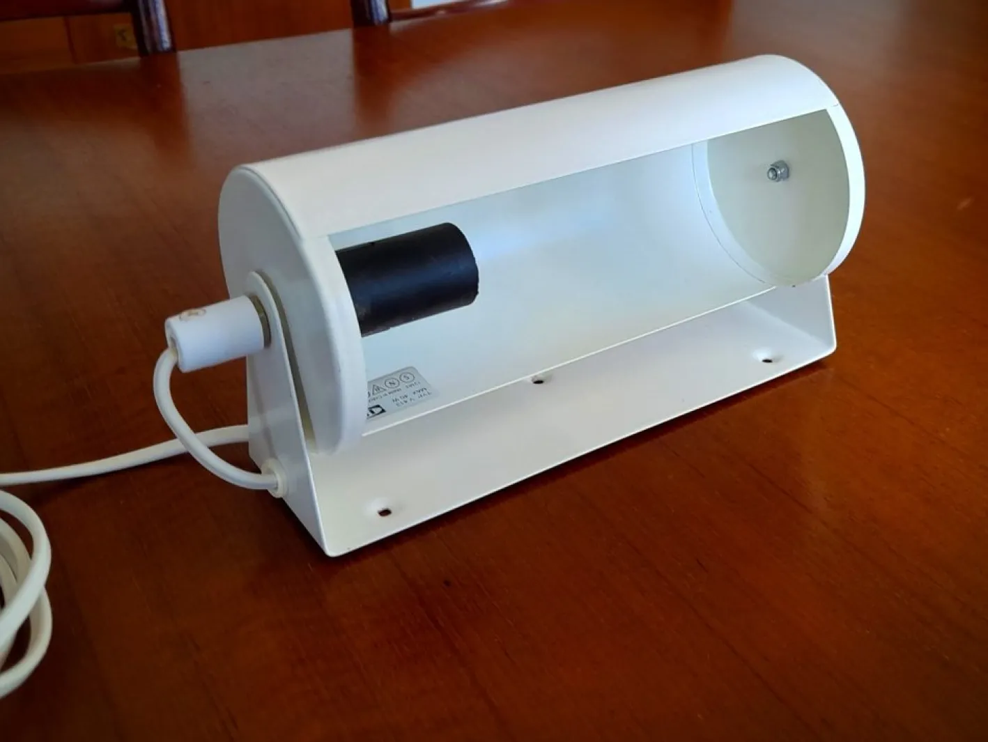 Weiße Lod Wandlampe von IKEA, 1986