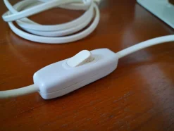 Weiße Lod Wandlampe von IKEA, 1986