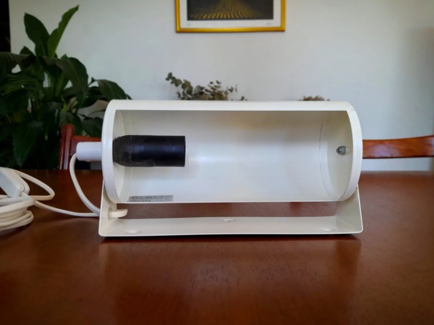 Weiße Lod Wandlampe von IKEA, 1986