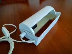 Weiße Lod Wandlampe von IKEA, 1986