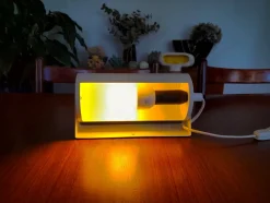 Weiße Lod Wandlampe von IKEA, 1986