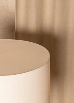 Weiße Peona Tischlampe aus Alabaster von Simone & Marcel