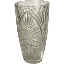Weißer Art Deco Champagnerkühler aus Glas, Frankreich, 1940er