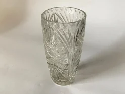 Weißer Art Deco Champagnerkühler aus Glas, Frankreich, 1940er