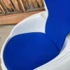 Weißer Garten Egg Chair von Peter Ghyczy, 1968
