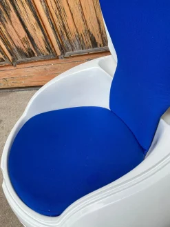 Weißer Garten Egg Chair von Peter Ghyczy, 1968