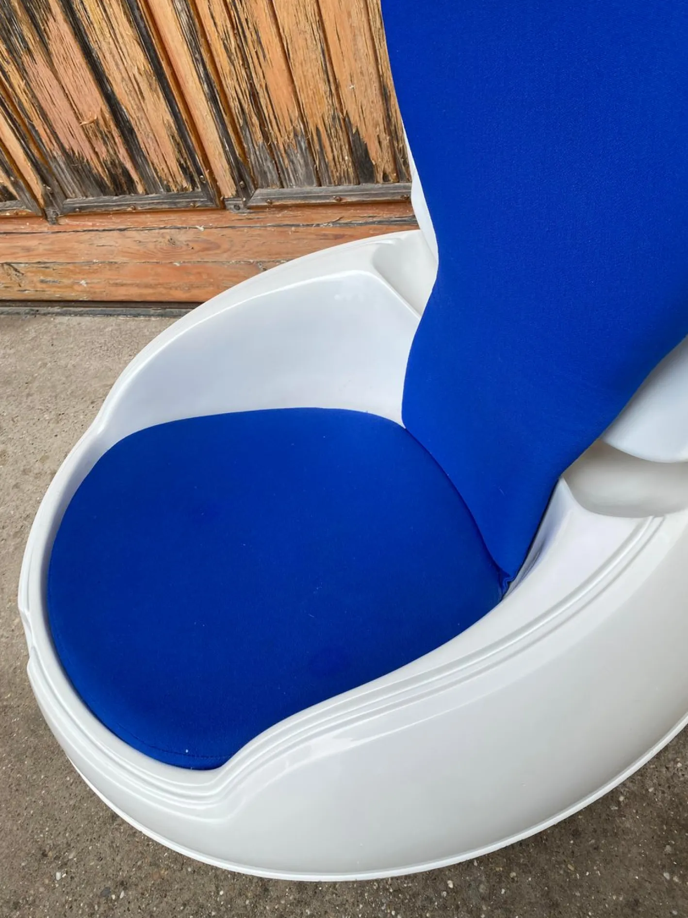 Weißer Garten Egg Chair von Peter Ghyczy, 1968