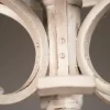 Weißer Shabby Garderobenständer aus dem 20. Jh. von Thonet, 1920er