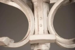 Weißer Shabby Garderobenständer aus dem 20. Jh. von Thonet, 1920er
