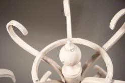Weißer Shabby Garderobenständer aus dem 20. Jh. von Thonet, 1920er