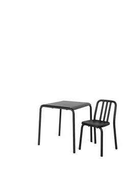 Weißer Tube Square Tisch von Mobles114