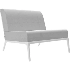 Weißes Xaloc Central 90 Sofa von Mowee
