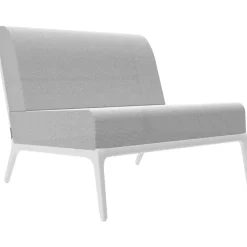 Weißes Xaloc Central 90 Sofa von Mowee