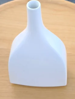 Weiße Vase Barflasche von Trude Petri für KPM Berlin, 1950er