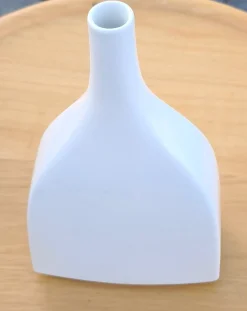 Weiße Vase Barflasche von Trude Petri für KPM Berlin, 1950er