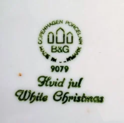 Weihnachtsteller von Bing & Grondahl, 1950er, 21er Set
