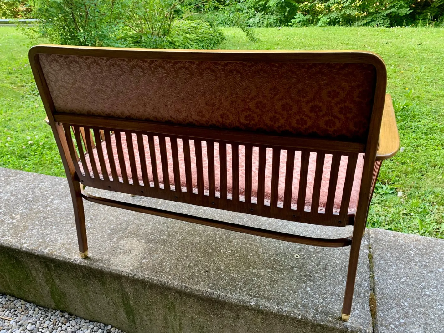 Wiener Jugendstil Sofa & Sessel von JJ Kohn für Jacob & Josef Kohn, 1890er, 4er Set