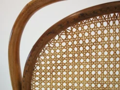 Wiener Secessionist Sitzgruppe aus Bugholz und Rattan von Thonet