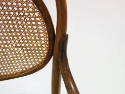 Wiener Secessionist Sitzgruppe aus Bugholz und Rattan von Thonet