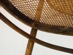 Wiener Secessionist Sitzgruppe aus Bugholz und Rattan von Thonet