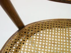 Wiener Secessionist Sitzgruppe aus Bugholz und Rattan von Thonet