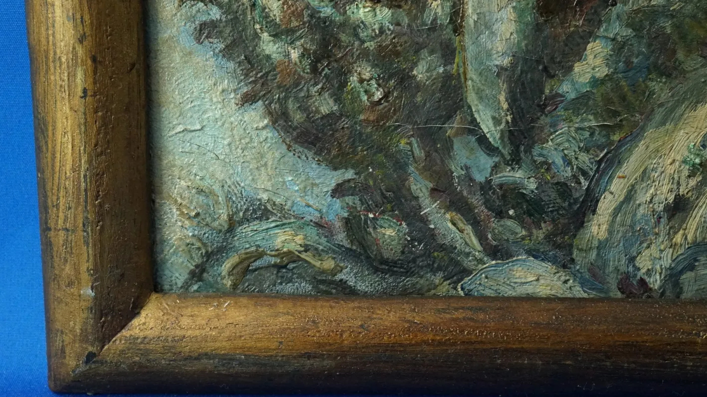 Wilhelm Guntermann, Stillleben, 1900er, Öl auf Leinwand, Gerahmt