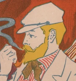William Carqueville, Lippincott's from Les Maîtres de L'Affiche, 1898