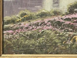 William Didier-Pouget, Morning Mists, Heathers In Bloom, Dordogne Valley, Öl auf Leinwand, gerahmt