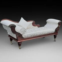 William IV Mahagoni Chaiselongue