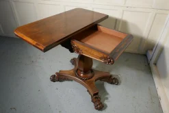 William IV Spiel- oder Kartentisch, 1830er
