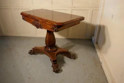 William IV Spiel- oder Kartentisch, 1830er