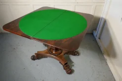 William IV Spiel- oder Kartentisch, 1830er