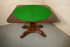 William IV Spiel- oder Kartentisch, 1830er