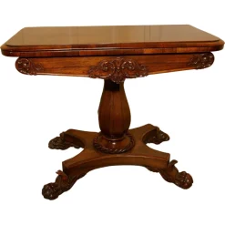William IV Spiel- oder Kartentisch, 1830er