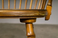Windsor Armlehnstühle aus Eiche, 3er Set