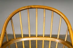 Windsor Armlehnstühle aus Eiche, 3er Set