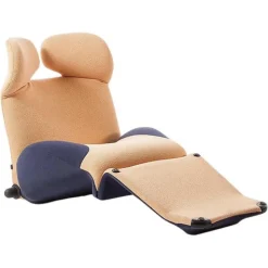 Wink Armlehnstuhl mit Farbkombination von Toshiyuki Kita für Cassina