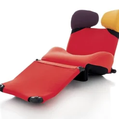 Wink Armlehnstuhl mit Farbkombination von Toshiyuki Kita für Cassina