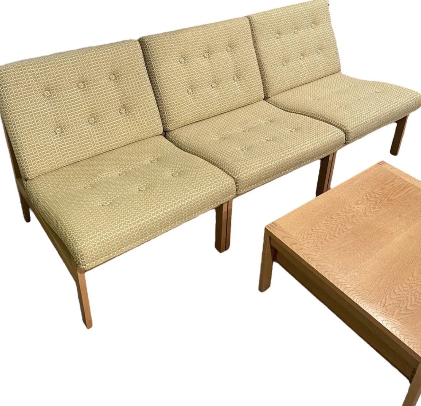 Wohnzimmer Set von Ole Gjerløv-Knudsen & Torben Lind, 1928, 4er Set