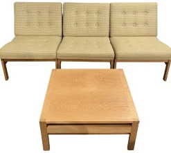 Wohnzimmer Set von Ole Gjerløv-Knudsen & Torben Lind, 1928, 4er Set
