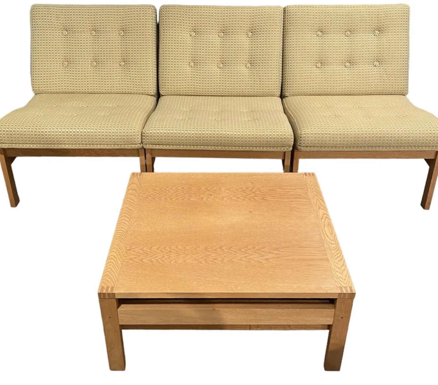 Wohnzimmer Set von Ole Gjerløv-Knudsen & Torben Lind, 1928, 4er Set