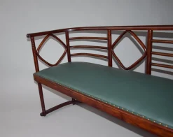 Wohnzimmer Sofa & Sessel Josef Hoffmann zugeschrieben, 1900er, 3er Set