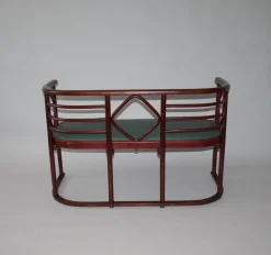 Wohnzimmer Sofa & Sessel Josef Hoffmann zugeschrieben, 1900er, 3er Set