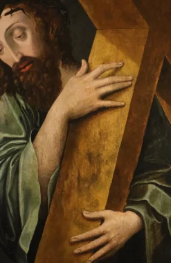 Workshop of Michael Coxie, Christ Carrying the Cross, 1600, Öl an Bord