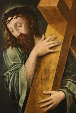 Workshop of Michael Coxie, Christ Carrying the Cross, 1600, Öl an Bord