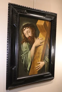 Workshop of Michael Coxie, Christ Carrying the Cross, 1600, Öl an Bord