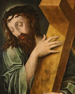 Workshop of Michael Coxie, Christ Carrying the Cross, 1600, Öl an Bord