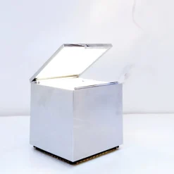 Würfelförmige Cuboluce Lampe von Franco Bettonica & Mario Melocchi für Cini & Nils, 1970er