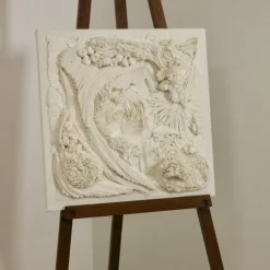 Yasmina Kijek, Abysse, 2024, Stoffskulptur Malerei